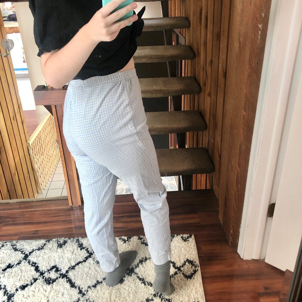 Check-Patterned Pants - Picture 2 of 4